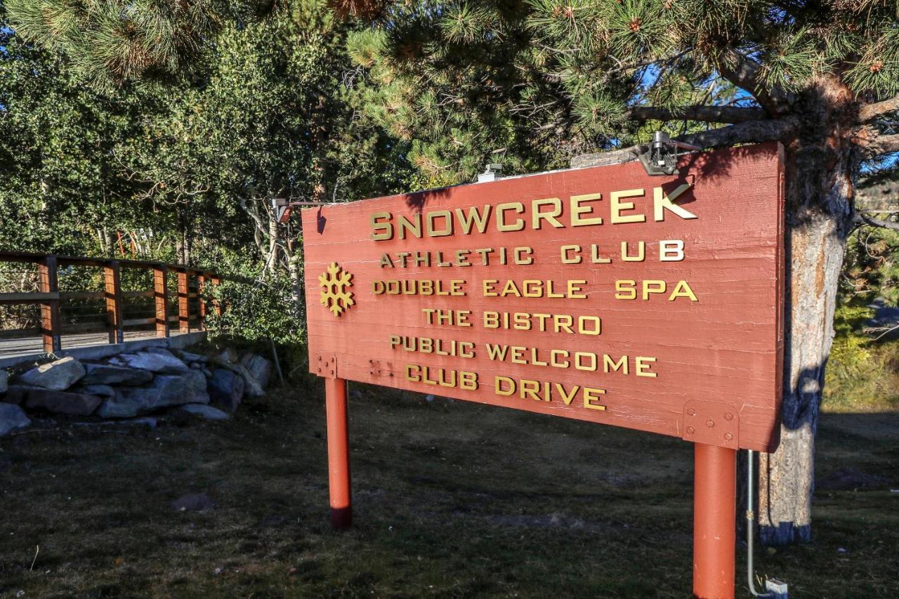 Mammoth Green 118 Located On Sierra Star Golf Course, Private Patio, Summer Pool Condo Mammoth Lakes Eksteriør bilde